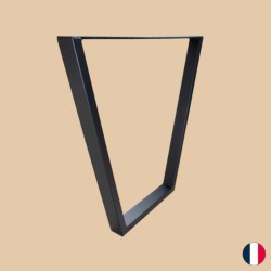 Pied de table trapeze